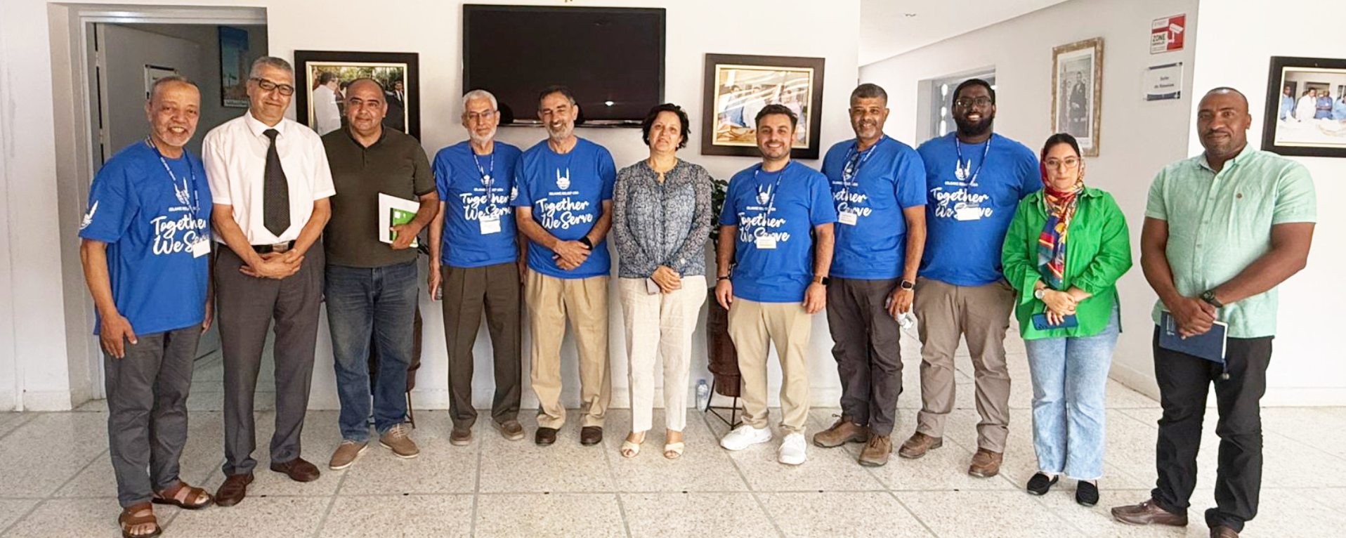 زيارة وفد من هيئة الإغاثة الإسلامية لأمريكا للمركز الاستشفائي الجامعي بمراكش